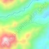 San Miguel topographic map, elevation, terrain