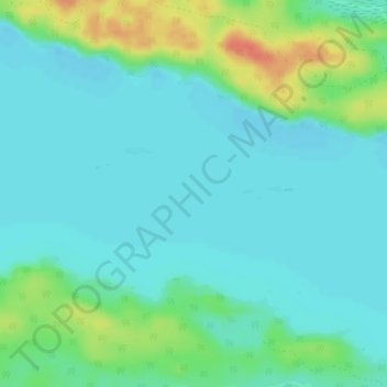 Wanipigow Lake topographic map, elevation, terrain