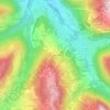 La Mouille topographic map, elevation, terrain