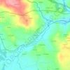 Portopulgo topographic map, elevation, terrain