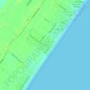 Praia Paraíso topographic map, elevation, terrain