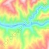 Avery topographic map, elevation, terrain