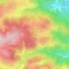 Pleigneux topographic map, elevation, terrain