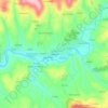 Serobela topographic map, elevation, terrain