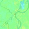 Achí topographic map, elevation, terrain