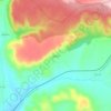 Mojares topographic map, elevation, terrain