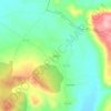 Casillas topographic map, elevation, terrain