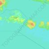 Herschell Island topographic map, elevation, terrain