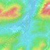 Fuchswiese topographic map, elevation, terrain