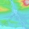 Makarachal topographic map, elevation, terrain