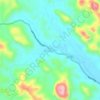 Đồng Lam topographic map, elevation, terrain