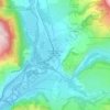 Eygliers Gare topographic map, elevation, terrain