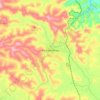 Ambatolampy topographic map, elevation, terrain