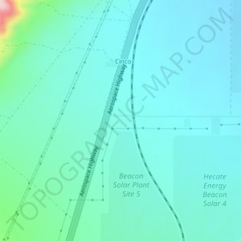 18 Mile House, California topographic map, elevation, terrain