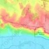 Court-at-Street topographic map, elevation, terrain