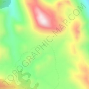 دار أخنوس topographic map, elevation, terrain