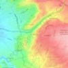 El Naranjal topographic map, elevation, terrain