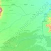 Vichada topographic map, elevation, terrain
