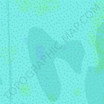 The Everglades topographic map, elevation, terrain