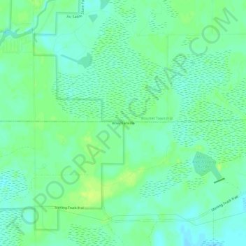 Bowmanville topographic map, elevation, terrain