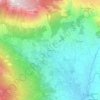 Sorgente topographic map, elevation, terrain