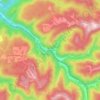 Herndon topographic map, elevation, terrain