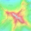 Monte Disgrazia topographic map, elevation, terrain