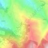 Lukuwa topographic map, elevation, terrain