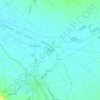 Stradone topographic map, elevation, terrain