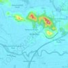 Tikam Batu topographic map, elevation, terrain