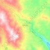 San Luis topographic map, elevation, terrain