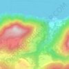 Verna topographic map, elevation, terrain
