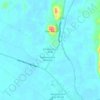 Kampung Parit Pulai topographic map, elevation, terrain