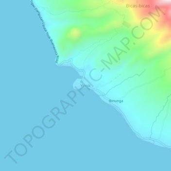 Yook topographic map, elevation, terrain