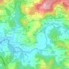 Prospes topographic map, elevation, terrain