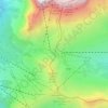 Jouf de Pordoi - Passo Pordoi - Pordoijoch topographic map, elevation, terrain