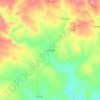 La Peñita topographic map, elevation, terrain