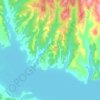 Dörtler topographic map, elevation, terrain