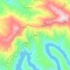Trinhão topographic map, elevation, terrain