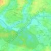 Cohignac topographic map, elevation, terrain