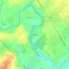 Camp Willow topographic map, elevation, terrain