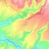 Igmaya-an topographic map, elevation, terrain
