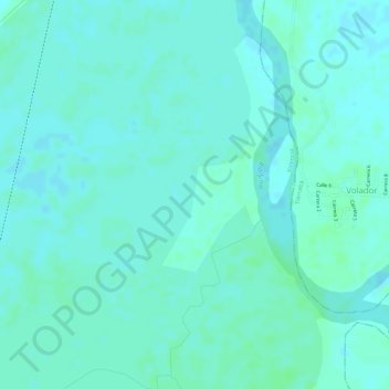 Hacienda Jaraguay topographic map, elevation, terrain