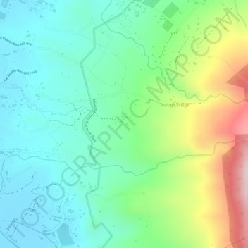 is topographic map, elevation, terrain