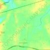 Aisby topographic map, elevation, terrain