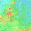 Whites Village topographic map, elevation, terrain