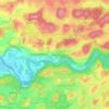 Summerau topographic map, elevation, terrain