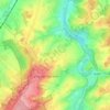Samme topographic map, elevation, terrain