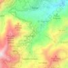Cuesta Falcón topographic map, elevation, terrain