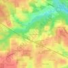 Princeton Woods topographic map, elevation, terrain